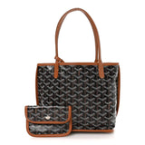 Goyard Mini Bag Black Tan