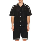 Casablanca Crochet Black & Set White