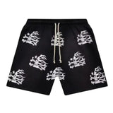 Hellstar Skull Shorts Black