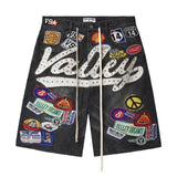 Vale Lives Forever 1980s Shorts Black