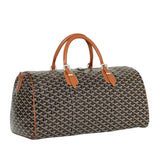 Goyard Boston 50 Black Tan Bag