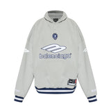 Balenciaga Polo 3B Football Hoodie Grey