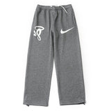 Syna World x Nike Solo Swoosh Fleece Pants Grey